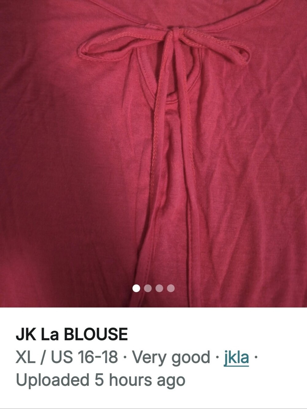 A JKLA Very Cool Blouse - Picture 3 of 4